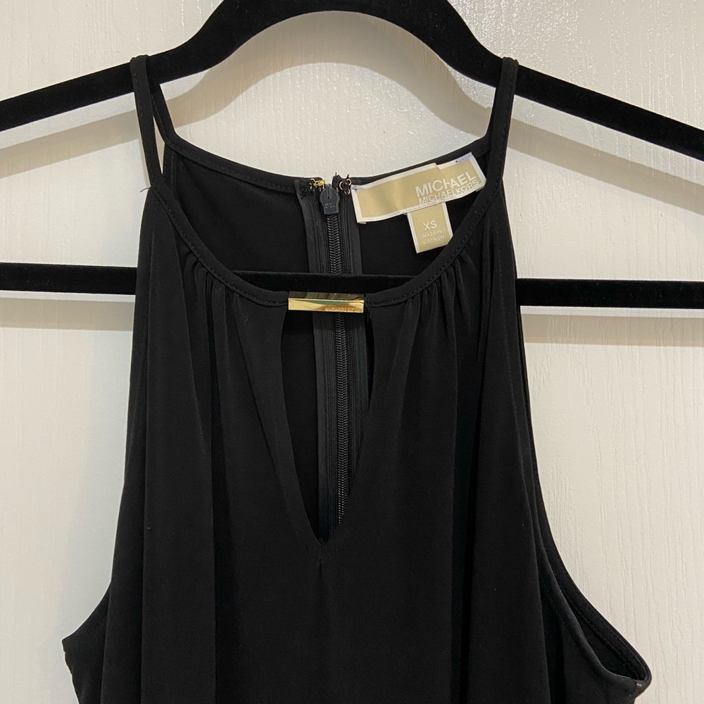 Michael Kors Black sleeveless shift dress - Picture 2 of 4